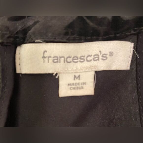 FRANCESCAS cocktail dress with flower detail. Size medium - Picture 11 of 11